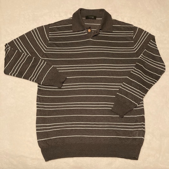 Vintage Versace V2 Classic Polo Sweater Medium